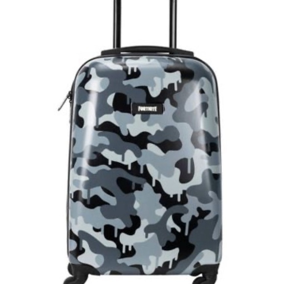 NWT KIDS Fortnite Hard case Carry on Suitcase Luggage - Picture 1 of 7